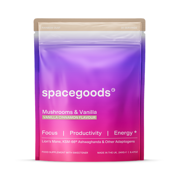 Spacegoods Rainbow Dust Vanilla Cinnamon Superfood Powder 240g